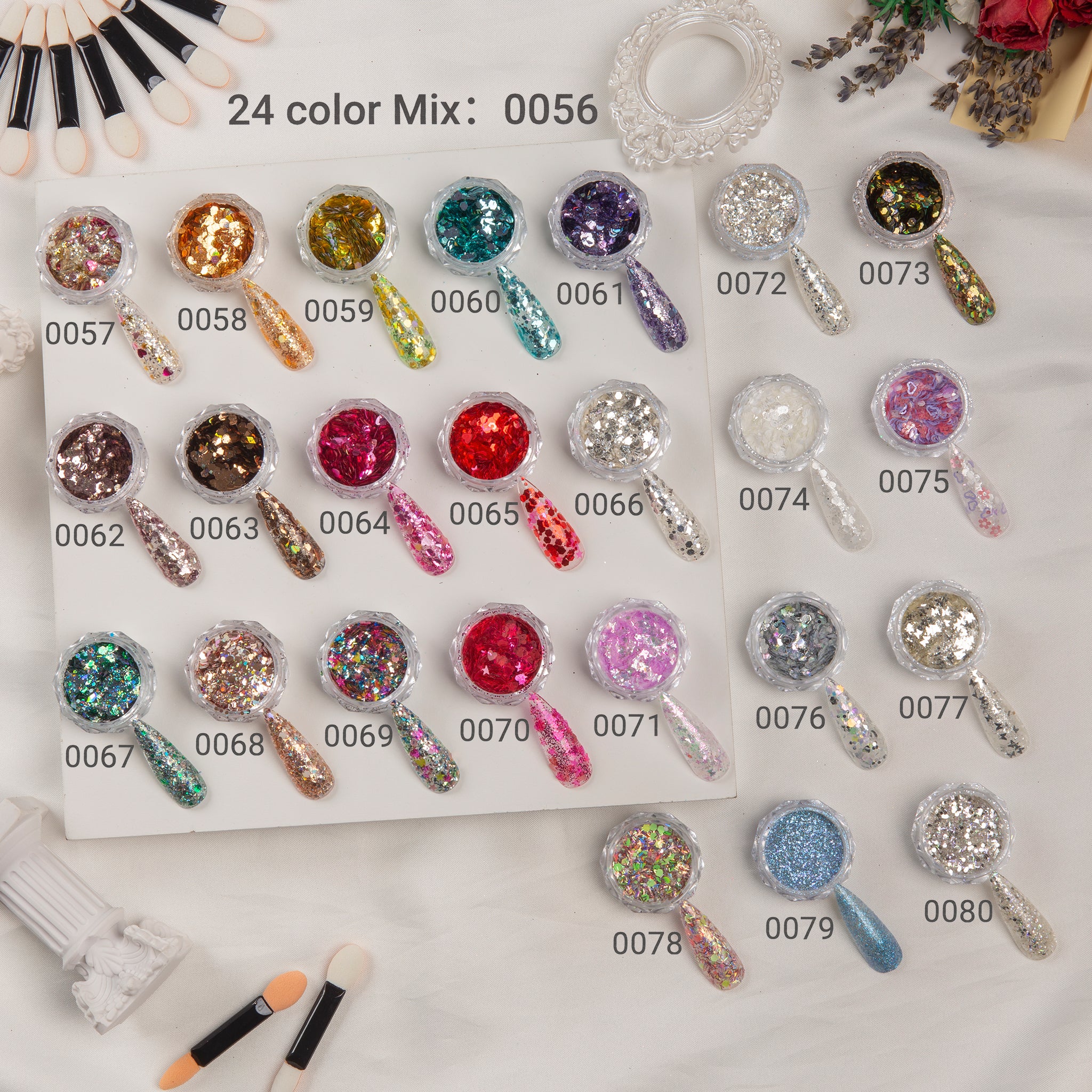 ACOS Mixed shape Glitter - Lashmer