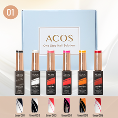 ACOS Liner Art Gel Collection Kit - Lashmer