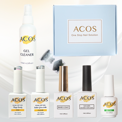ACOS Gel Nail KIT - Gel In The Bottle Kit - Lashmer
