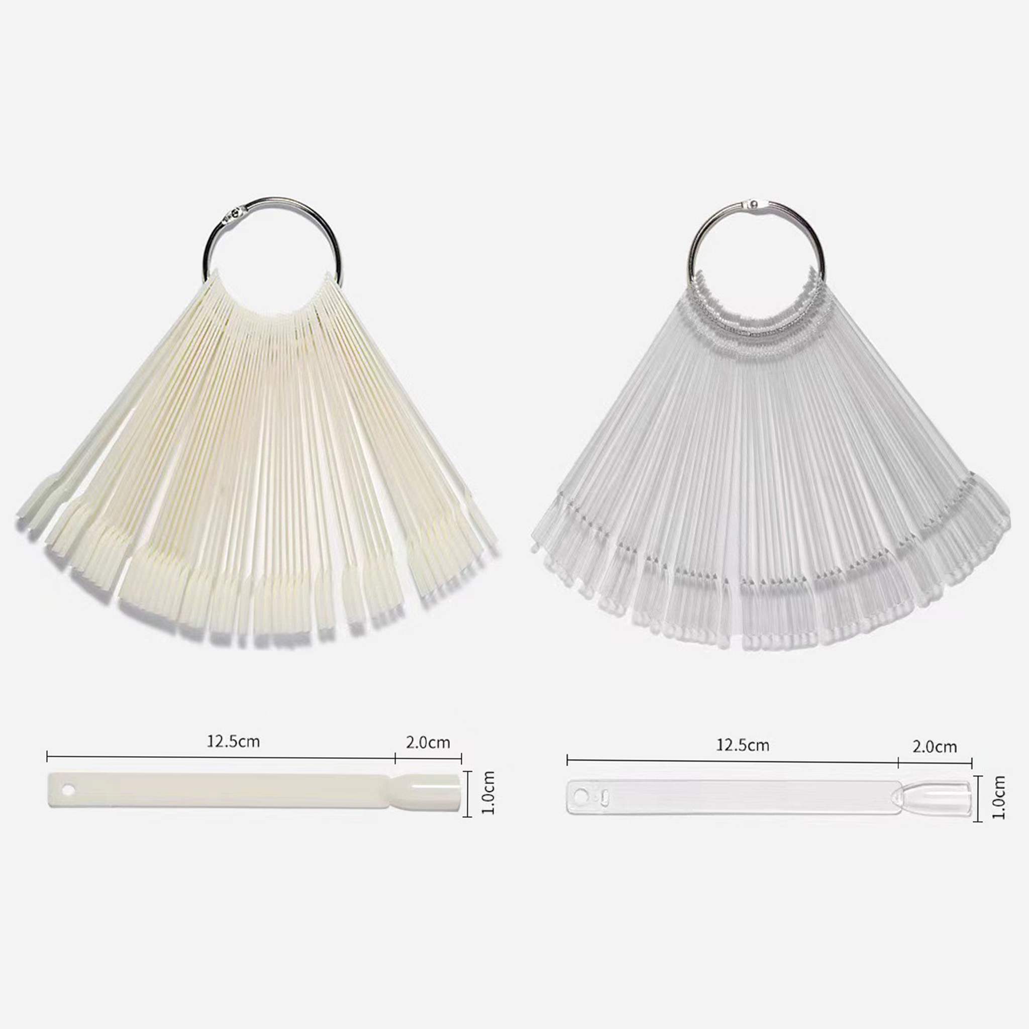 ACOS Display Key Ring - Square Tips 50ct - Lashmer