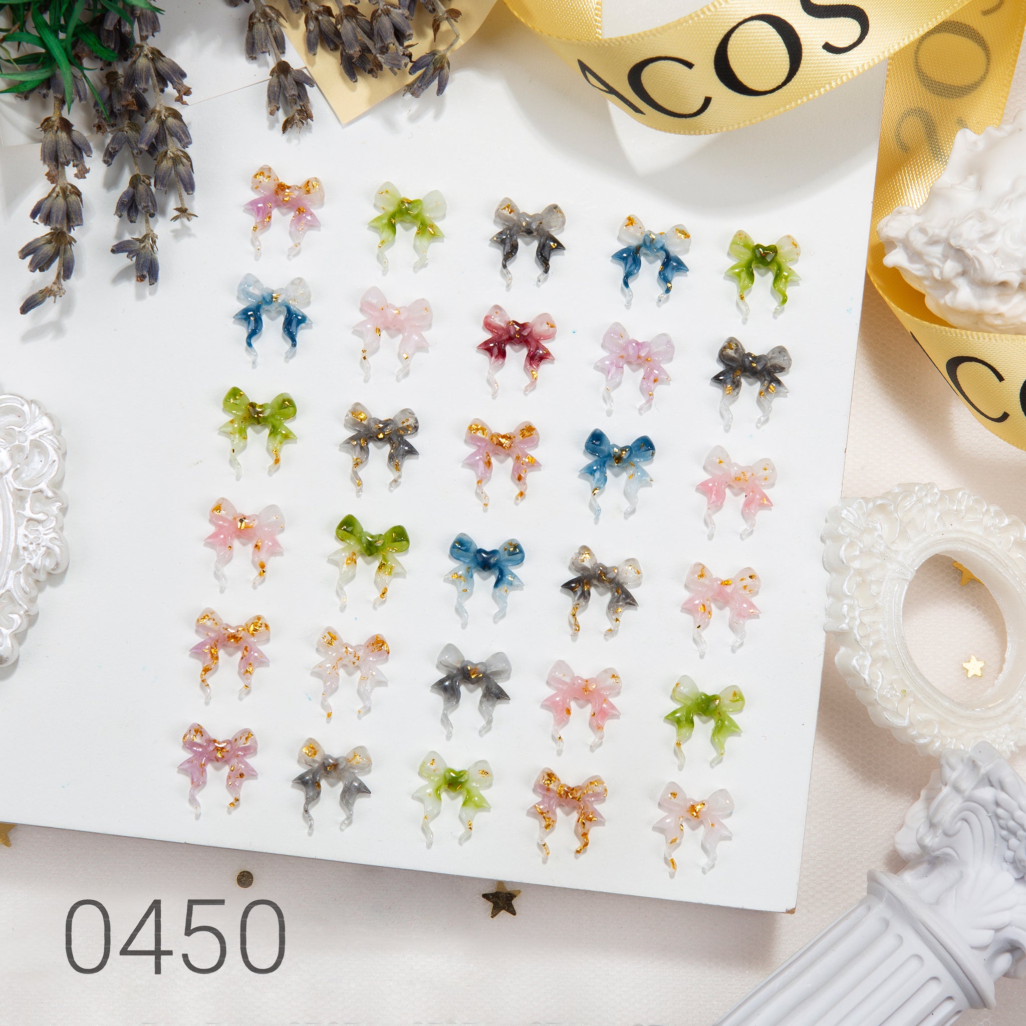 ACOS Resin Nail Art Decorations--30pcs/pack (#0003) - Lashmer