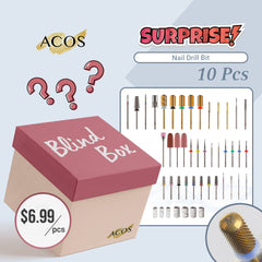 ACOS Nail Drill Bit Blind Box--(10 pcs/pack) - Lashmer