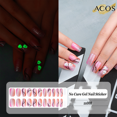 ACOS No Cured Gel Sticker -- Style #008 - Lashmer