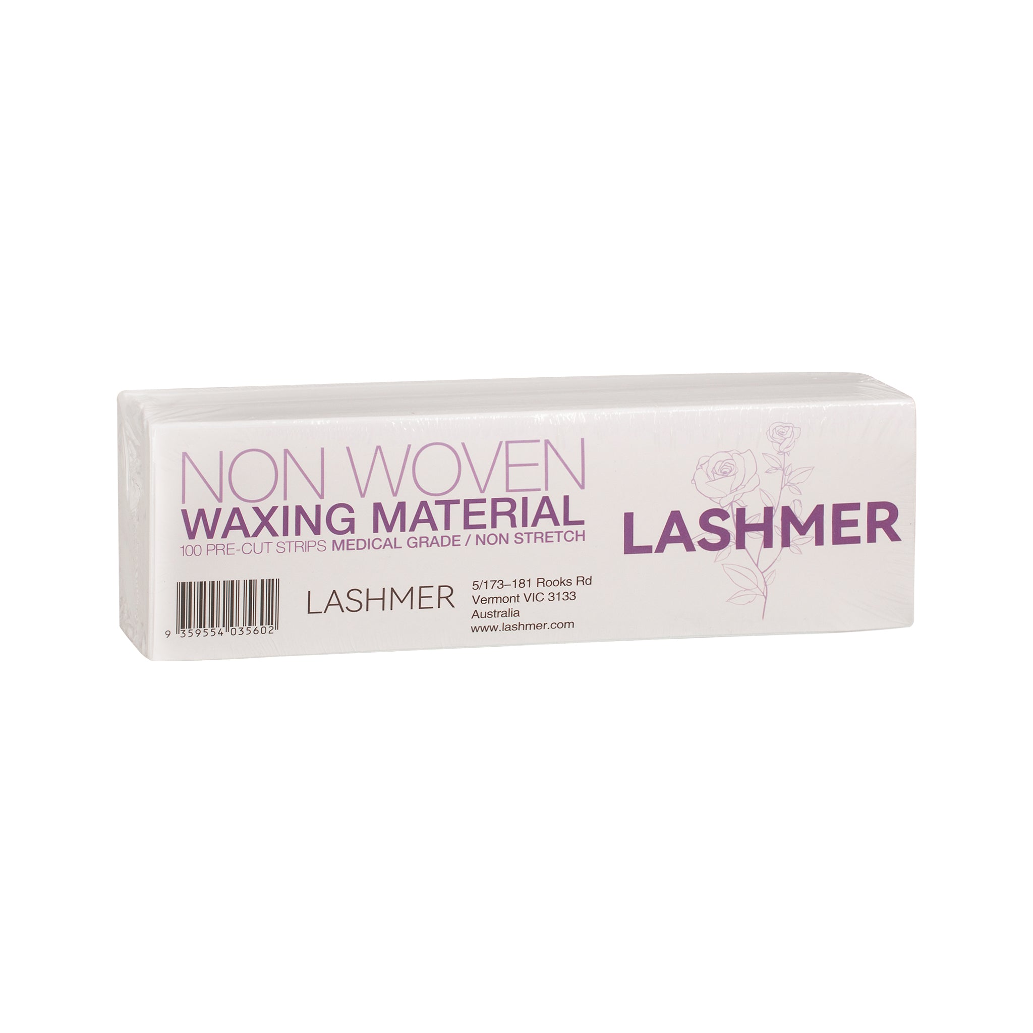 Lashmer Non Woven Pre Cut 100 pk 1 Piece - Lashmer
