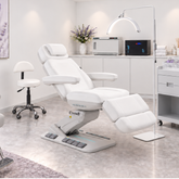 Lavender Silver lash studio fitout package styled room