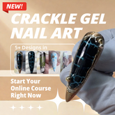 ACOS Crackle Gel Nail Art Short Course - Lashmer