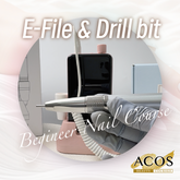 ACOS E-File & Drill bit Nail Course - Lashmer