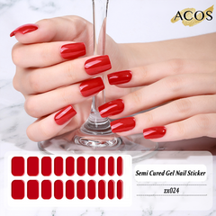 ACOS Semi Cured Gel Sticker -- Style #024 - Lashmer