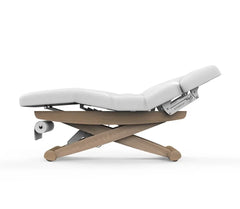 Karma Arrowtown Beauty Bed - White with Teak Wood