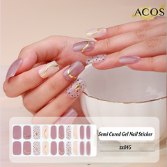 ACOS Semi Cured Gel Sticker -- Style #045 - Lashmer