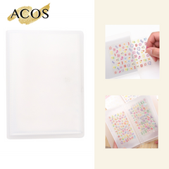 ACOS Nail Art Sticker Storage Sheet - Lashmer