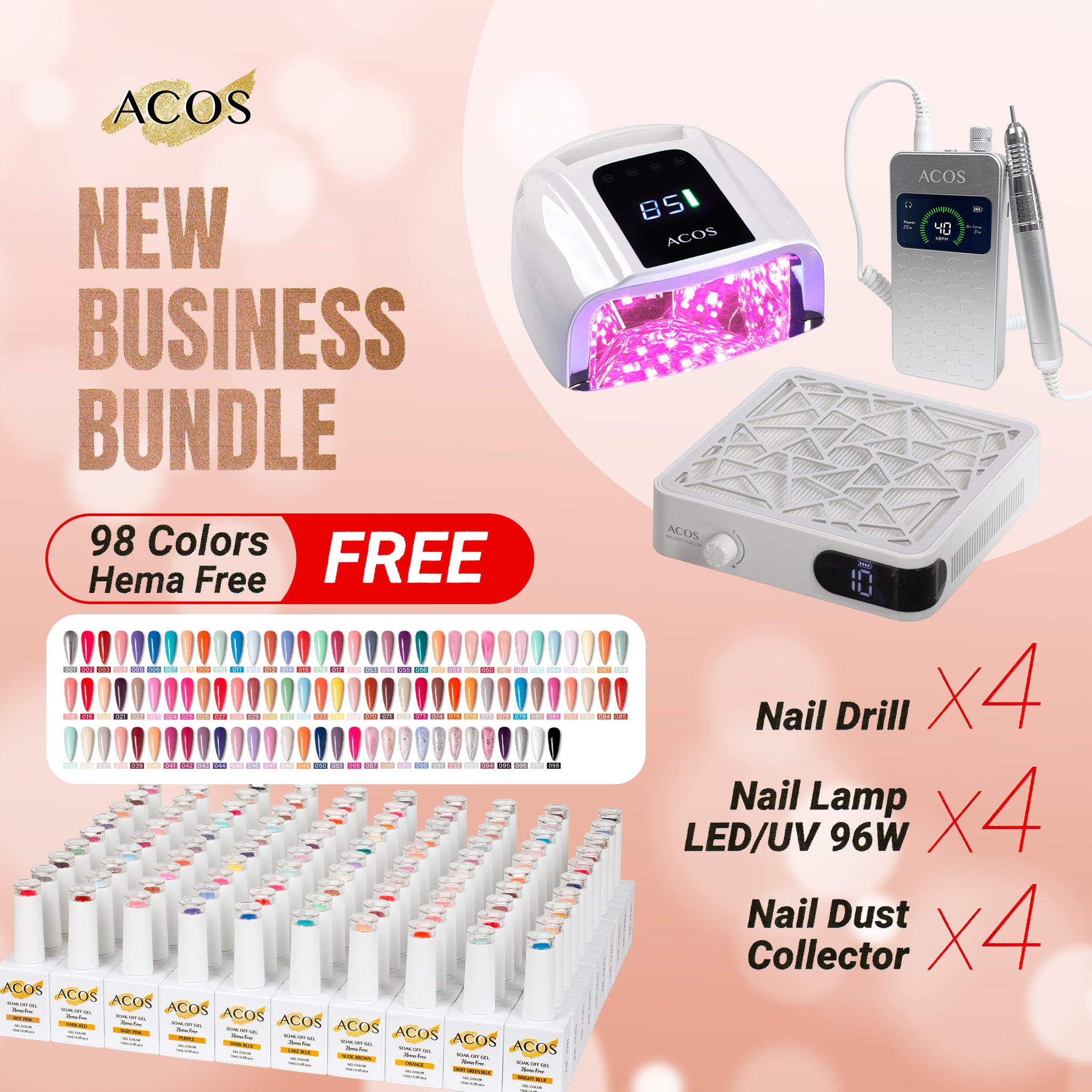 New Business Bundle (Pro Nail Salon #001) - Lashmer