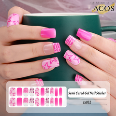 ACOS Semi Cured Gel Sticker -- Style #052 - Lashmer