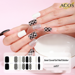 ACOS Semi Cured Gel Sticker -- Style #057 - Lashmer