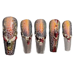 ACOS Crackle Gel Nail Art 2nd - Lashmer