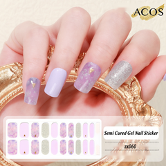 ACOS Semi Cured Gel Sticker -- Style #060 - Lashmer