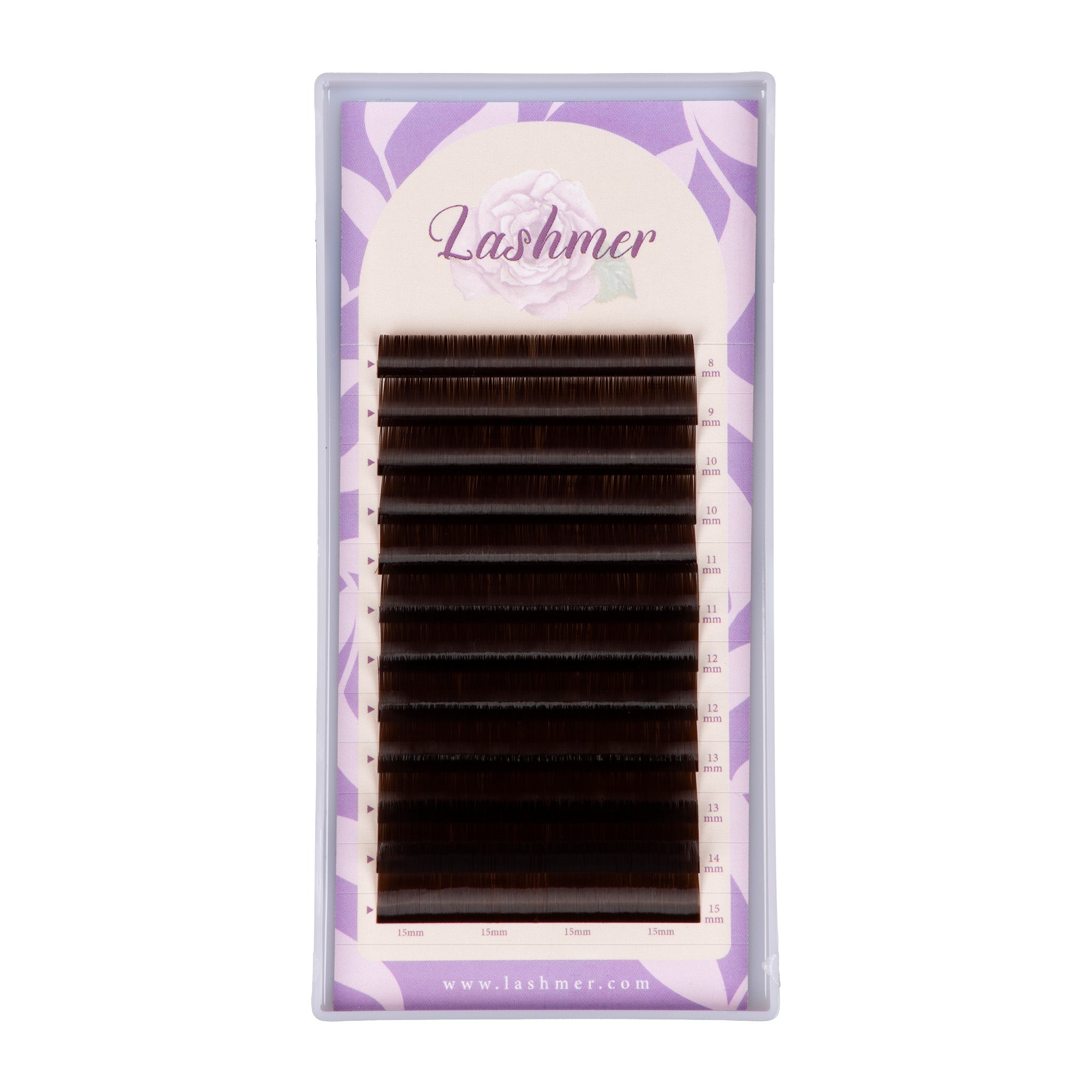 Lashmer Volume Dark Brown Lashes (Thickness 0.05) - Lashmer
