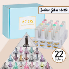 ACOS Builder Gel In A Bottle Collection Kit(22 colors) - Lashmer