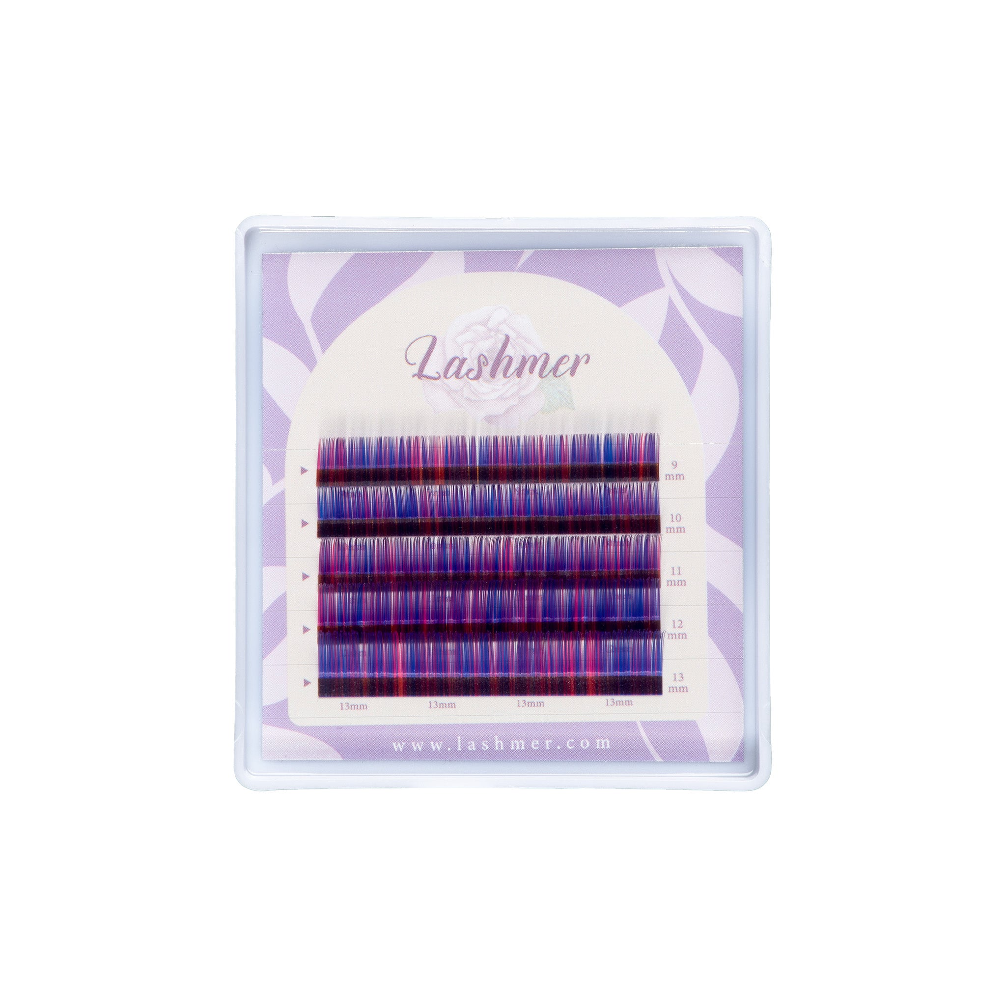 Color Volume lashes Sampler -- BL Colour (5 lines) - Lashmer