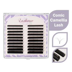 Lashmer Comic Camellia Lashes Mix Tray (20 Lines) - Lashmer