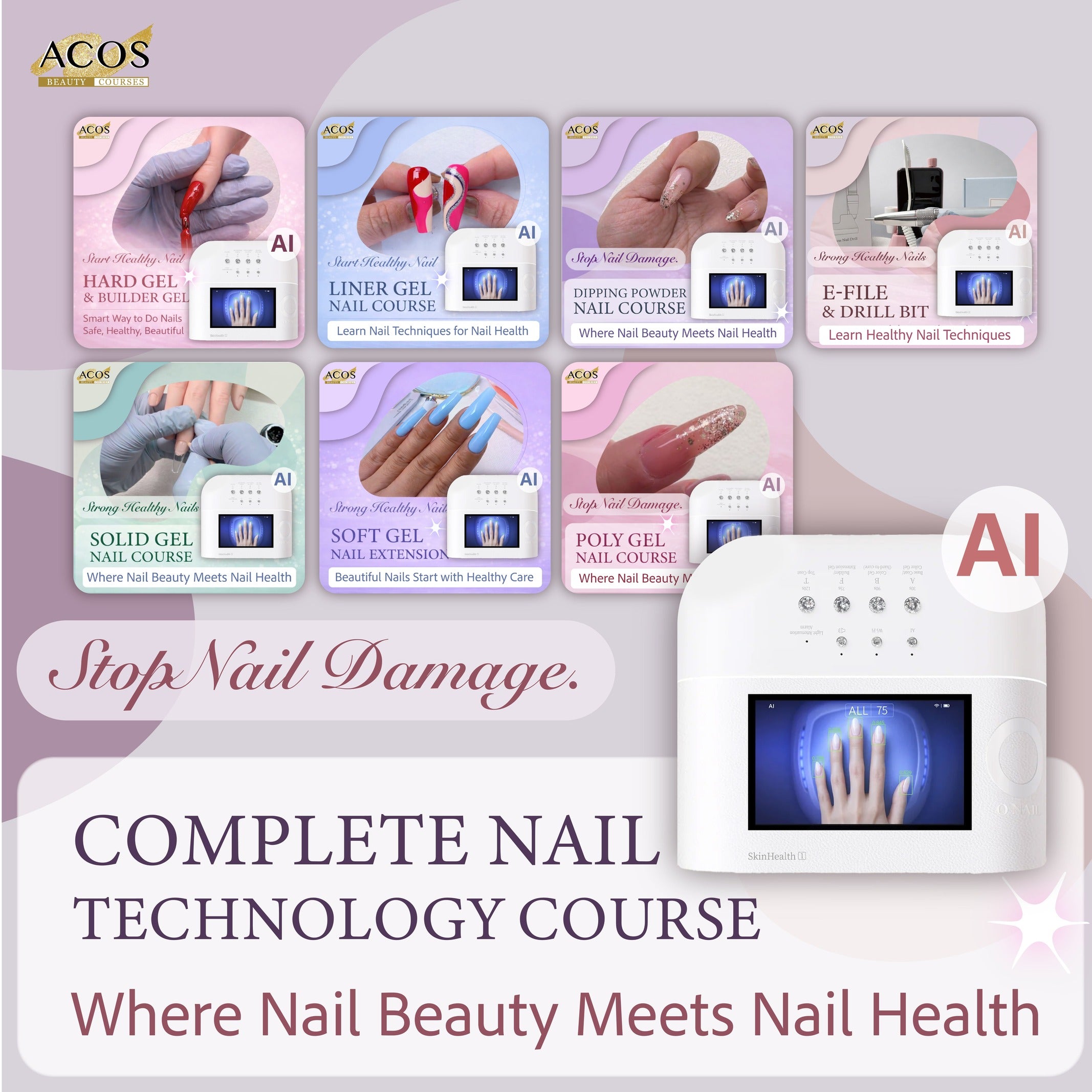 ACOS Complete Nail Technology Course - Lashmer