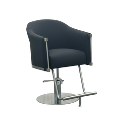 Karma Eden Salon Chair Black/Chrome Base 02180102