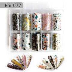 ACOS Transfer Foil Roll - Art Foil Bundle (003) - Lashmer