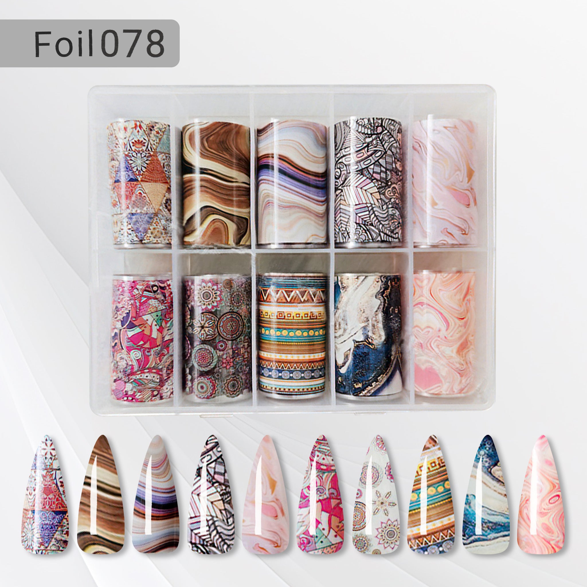 ACOS Transfer Foil Roll - Art Foil Bundle (004) - Lashmer