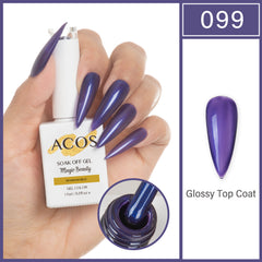 ACOS Magic Beauty Gel Polish DIAMOND BLUE (099) - Lashmer