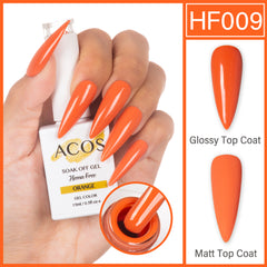 ACOS Hema Free Gel Colour ORANGE (009) - Lashmer