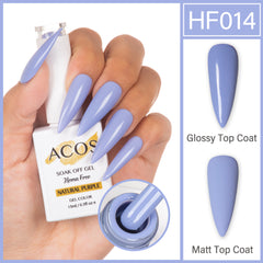 ACOS Hema Free Gel Colour NATURAL PURPLE (014) - Lashmer
