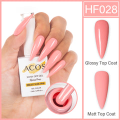 ACOS Hema Free Gel Colour BRIGHT NUDE PINK (028) - Lashmer