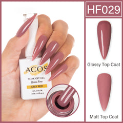ACOS Hema Free Gel Colour GREY RED (029) - Lashmer