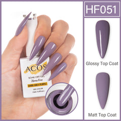 ACOS Hema Free Gel Colour DARK GREY PURPLE (051) - Lashmer