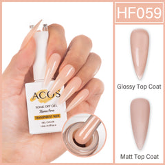 ACOS Hema Free Gel Colour TRANSPARENT NUDE (059) - Lashmer