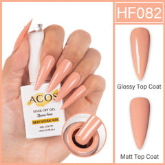 ACOS Hema Free Gel Colour MILKY NATURAL NUDE (082) - Lashmer