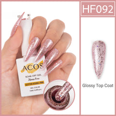 ACOS Hema Free Gel Colour GLITTER DOUBLE PINK (092) - Lashmer