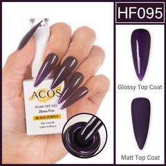 ACOS Hema Free Gel Colour BLACK PURPLE (095) - Lashmer