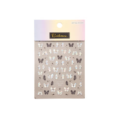 Nail Art Stickers -- Butterfly (#002) - Lashmer