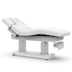 Giường hoặc Bàn Trị liệu Thẩm mỹ Karma Hunterville Chỉnh Điện Toàn Phần Có Chức Năng Sưởi – Màu Trắng