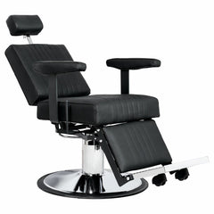 Karma Nerang Barber Chair Black & Chrome