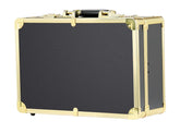 Karma Professional Portable Salon Hard Case Black with Gold Trim