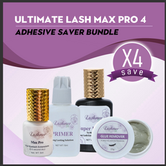Lashmer Ultimate Lash Max Pro 4 - Adhesive Saver Bundle - Lashmer