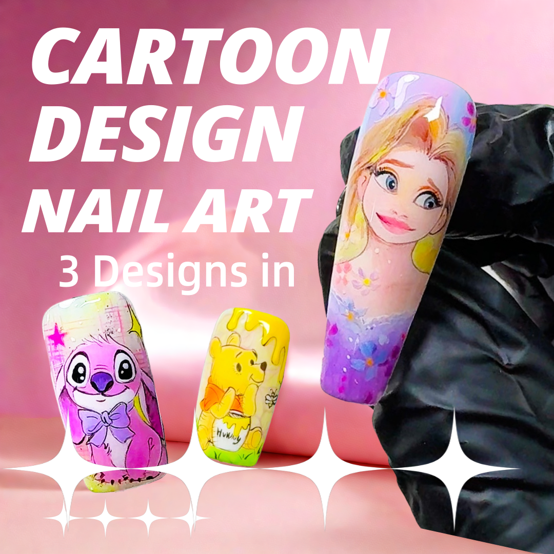 ACOS Cartoon Design Nail Art Course - Lashmer
