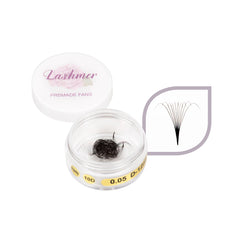 Lashmer Sample Promade Lash Fans - 50 Loose Fans - Lashmer