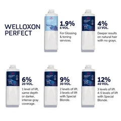 Wella Welloxon Perfect Creme Developer 1 Litre (Professional Use Only) - Lashmer