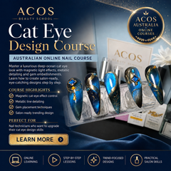 ACOS Cat Eye Gel Nail Course 5 in 1