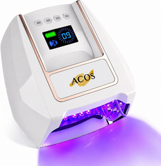 ACOS 126W Rechargeable UV LED Professional Gel Nail Lamp 126W