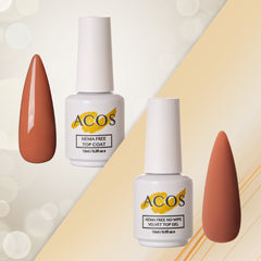 ACOS No Wipe Velvet Top Coat Gel -- Hema Free - Lashmer