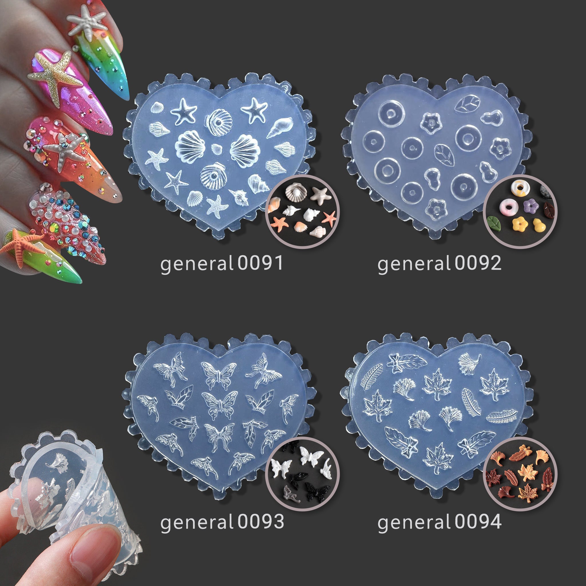 ACOS 3D Modules for Nail Art - Lashmer
